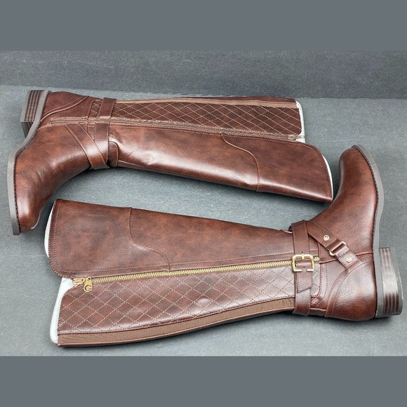 NWB G By Guess Haydin Ridding Wide Calf Boots - Picture 2 of 5